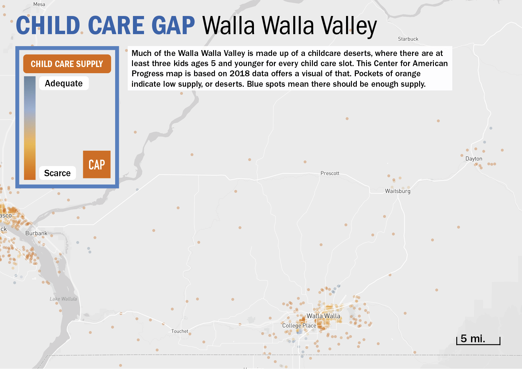 Child care gap Walla Walla Valley